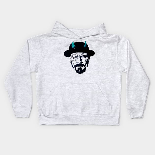 Walter White Kids Hoodie by Roomitt